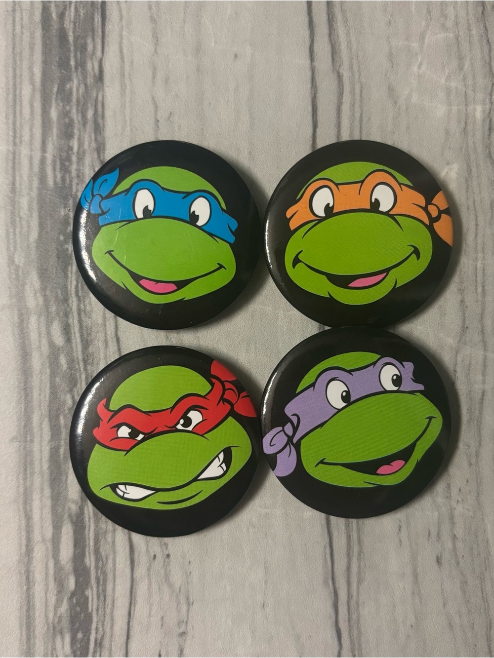 Ninja Turtle pin set